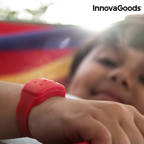 InnovaGoods Citronella náramok proti komárom, žltý