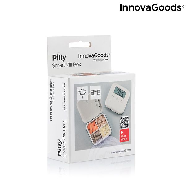 Elektronická inteligentná schránka na tabletky Pilly InnovaGoods