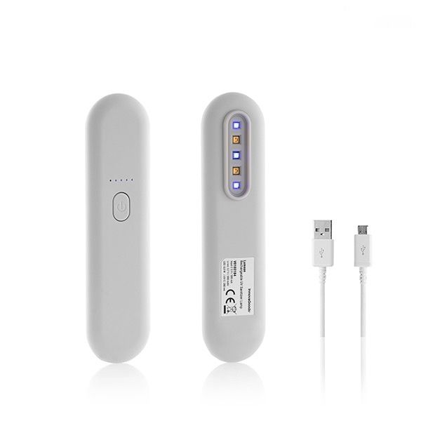 Nabíjateľná lampa UV Sanitizer Lumean InnovaGoods