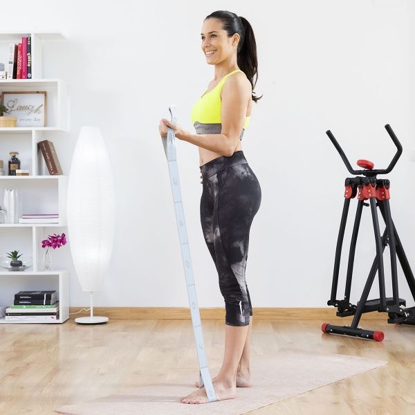 InnovaGoods Elastický pás Stort (fitness) na strečing s návodom na cvičenie  