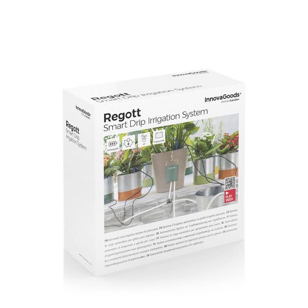 InnovaGoods Automatický kvapkací zavlažovací systém pre kvetináče Regott 