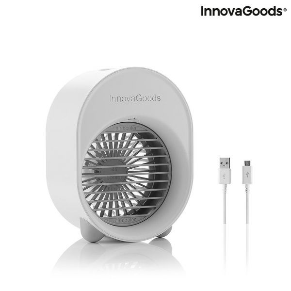 Mini ultrazvukový chladič vzduchu-zvlhčovač s LED Koolizer InnovaGoods