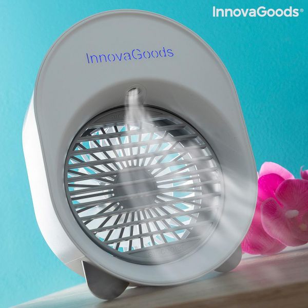 Mini ultrazvukový chladič vzduchu-zvlhčovač s LED Koolizer InnovaGoods