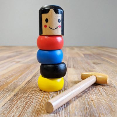 drevená hračka Mister Immortal - Kúzelný drevený muž